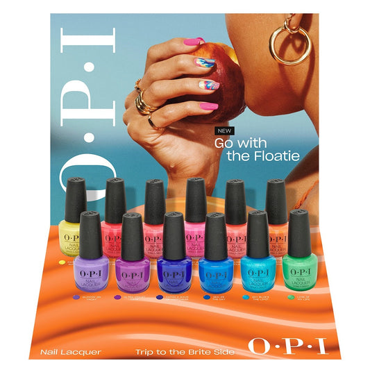 OPI 'Trip to the Brite Side' summer 2026 Nail Lacquer Full 12pcs Display