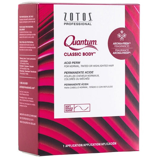 Quantum Classic Body acid perm for , normal ,tinted & Highlighted Hair, 1 App