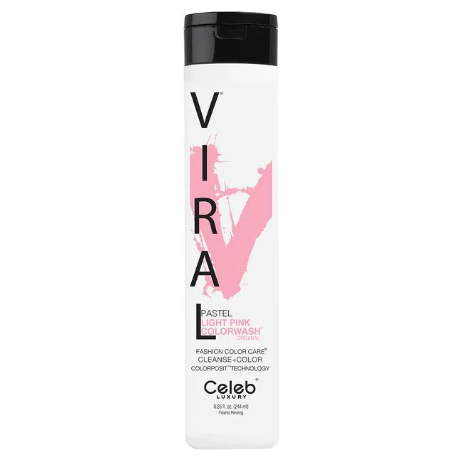 Celeb Luxury VIRAL Colorwash- Pastel Light Pink- 8.25oz.