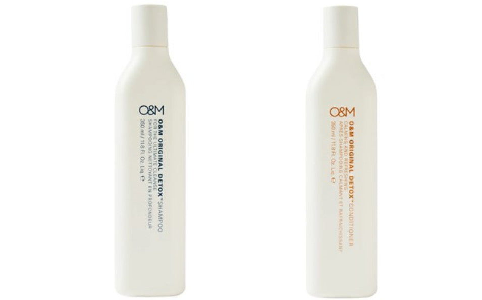 O&M ORIGINAL DETOX SHAMPOO & CONDITIONER 11.8oz duo
