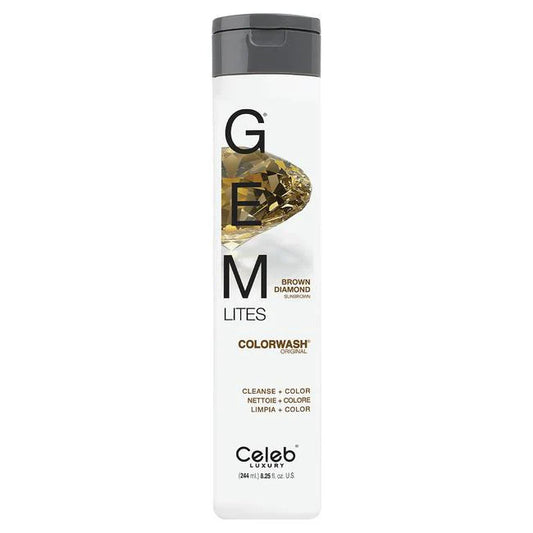 Celeb Luxury Gem Lites BROWN DIAMOND Colorwash 8.25oz