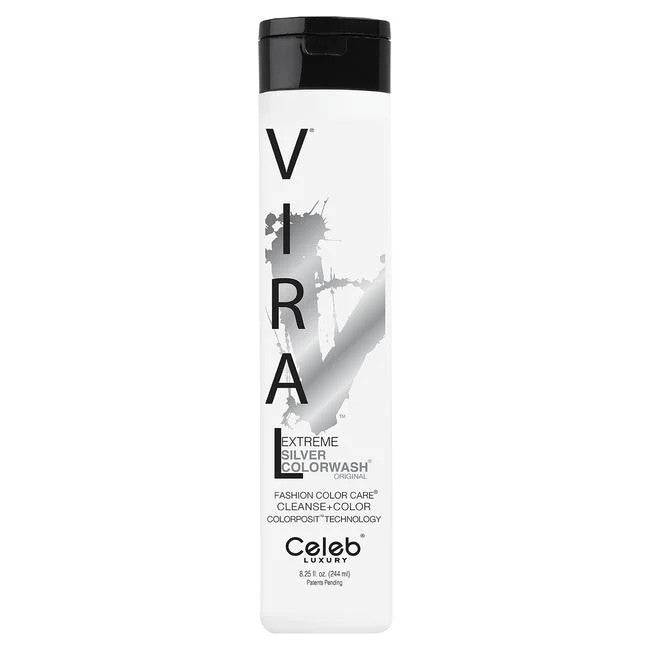 Celeb Luxury VIRAL COLORWASH, EXTREME SILVER, 8.25oz.