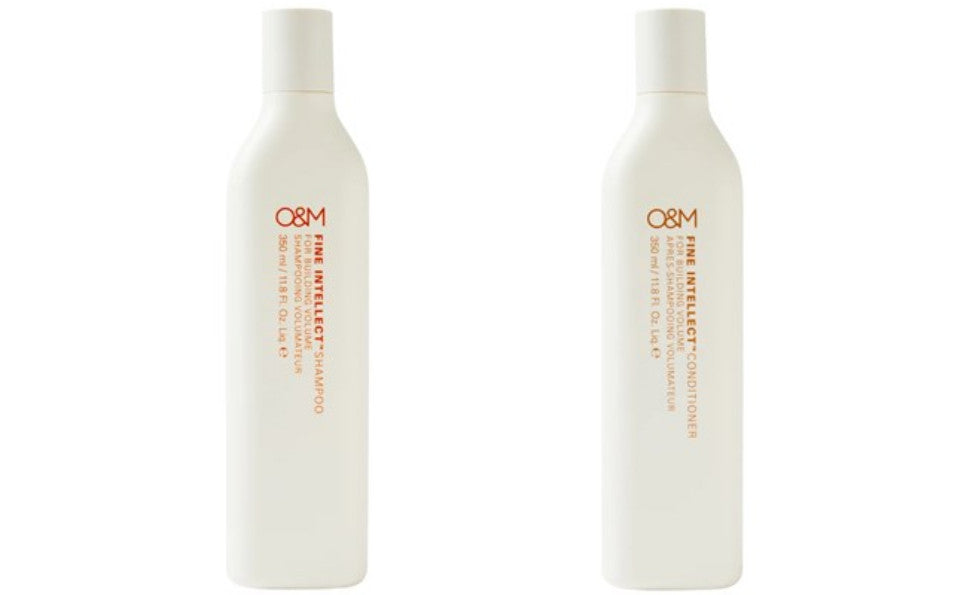 O&M FINE INTELLECT SHAMPOO & CONDITIONER 11.8oz duo