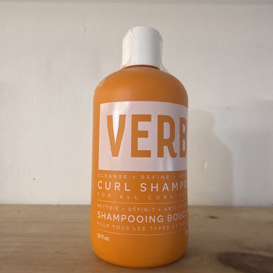 VERB Curl Shampoo 12 fl oz, Cleanse + Define + Defrizz For All Curl Types