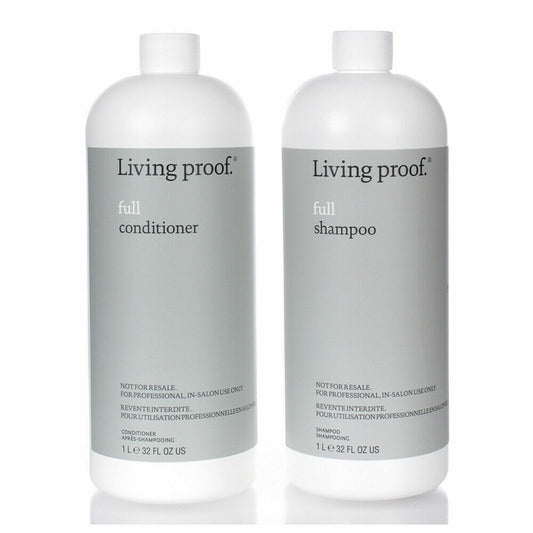 LivingProof Full Shampoo and Conditioner 32 oz / liter Duo Set