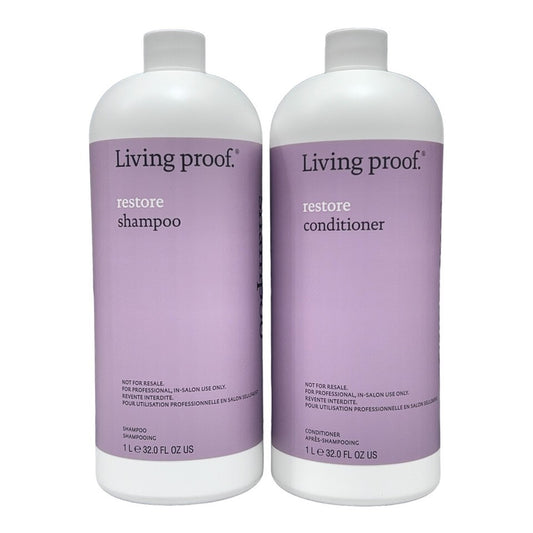 Living Proof Restore Shampoo & Conditioner 32 Oz Set