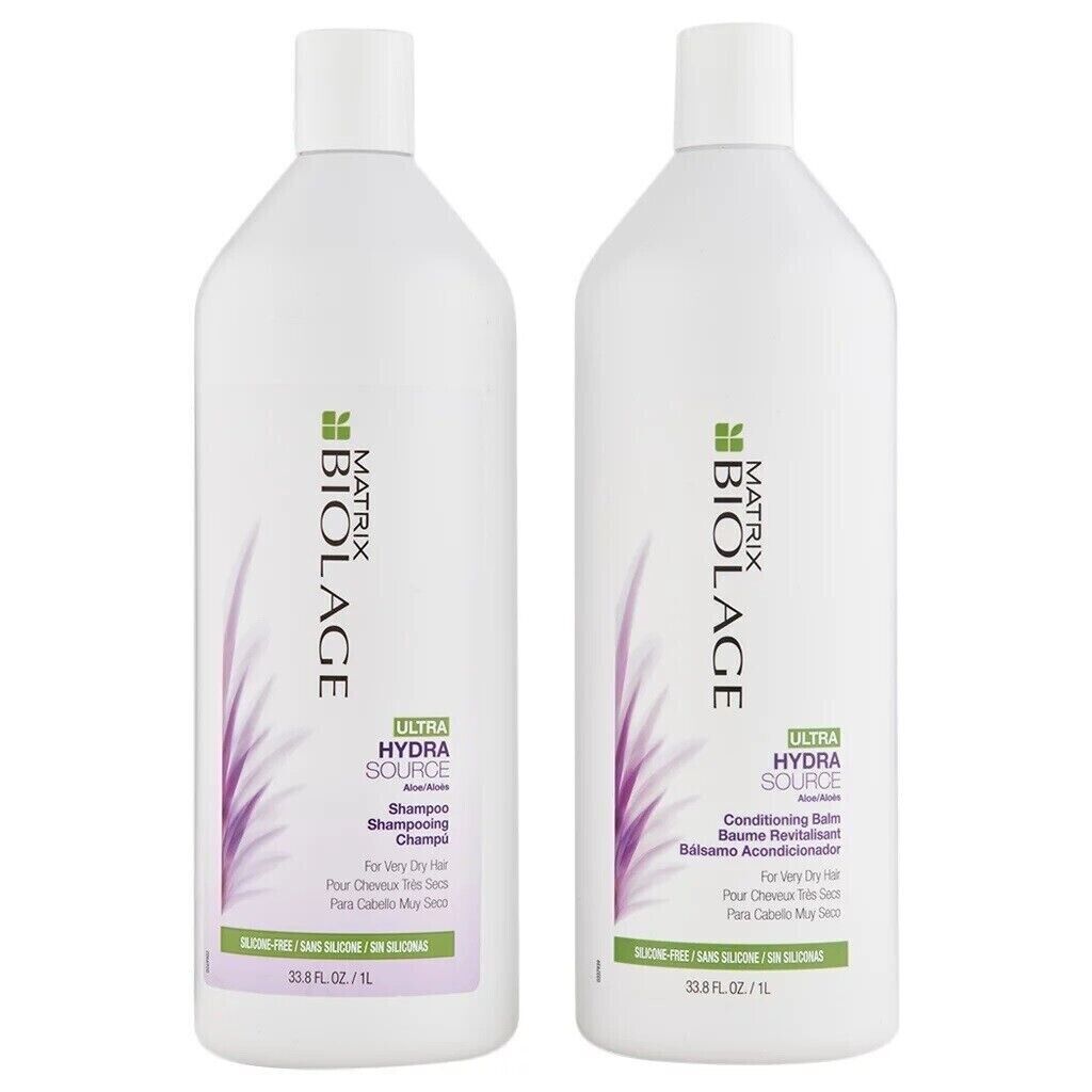 Matrix Biolage Ultra Hydrasource Shampoo & Conditioner, 33.8oz DUO