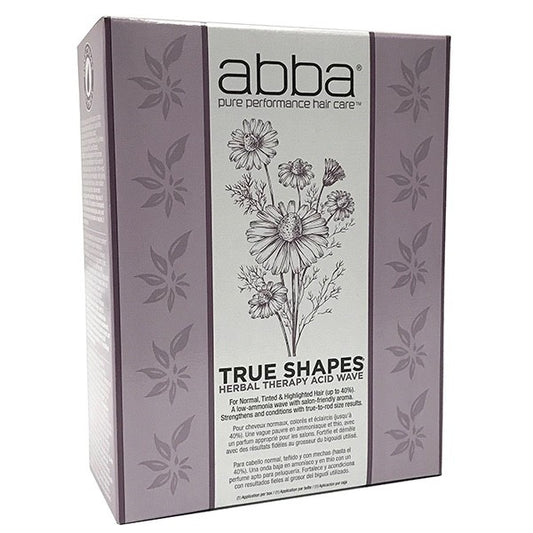 Abba True Shapes Herbal Therapy Acid Wave Normal Tinted Highlighted Hair Perm
