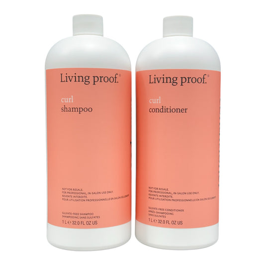 Living Proof Curl Shampoo & Conditioner 32 Oz Set