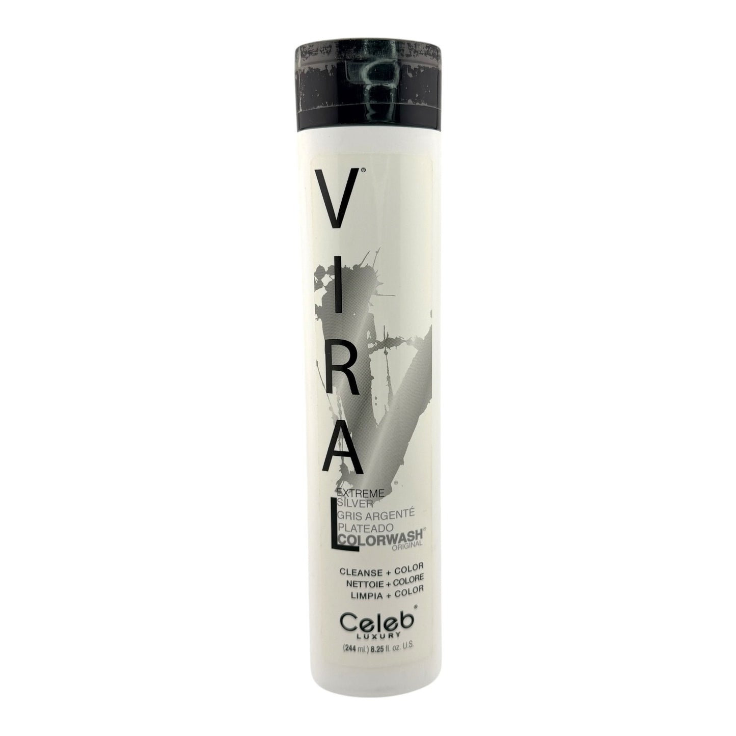 Celeb Luxury VIRAL COLORWASH, EXTREME SILVER, 8.25 oz.