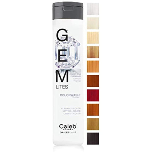 Celeb Luxury- Gemlites -Flawless Diamond Colorwash Shampoo 8.25oz