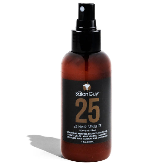 Salon Guy 25 LEAVE-IN CONDITIONER SPRAY – HYDRATING, DETANGLING & FRIZZ CONTROL