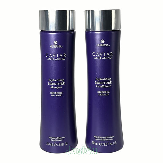 Alterna Caviar Anti-Aging Replenishing Moisture Shampoo & Conditioner 8.5oz DUO