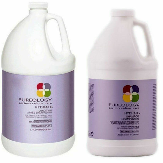 Pureology Hydrate-Shampoo & Conditioner 128oz / 1 Gallon each *fast shipping*