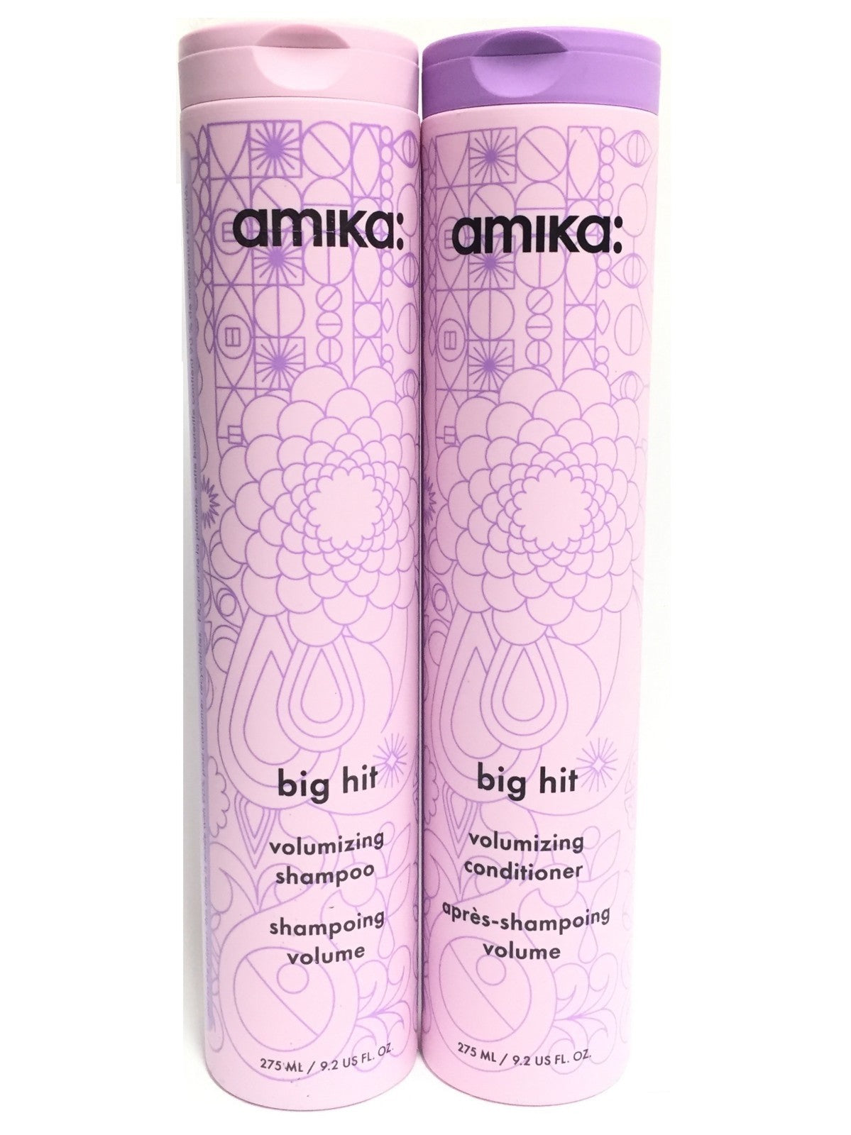 Amika Big Hit Volumizing Shampoo & Conditioner Duo, 2 x 9.2 oz