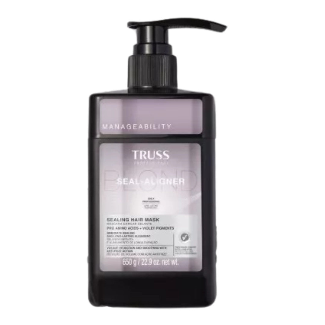 TRUSS Seal Aligner Blond 650ml / 21.97 fl.oz | Cuticle Sealer for Blondes | Anti