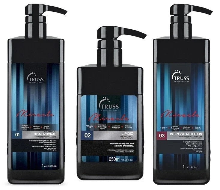 TRUSS Miracle Fast Repair Kit | Instant Hair Repair & Strengthening System