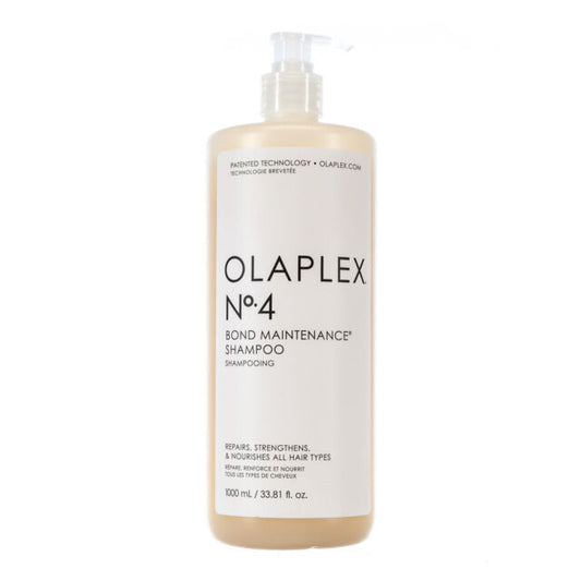 NEW, FRESH OLAPLEX NO.4 BOND MAINTENANCE SHAMPOO FOR FINE HAIR 33.8 OZ, Liter