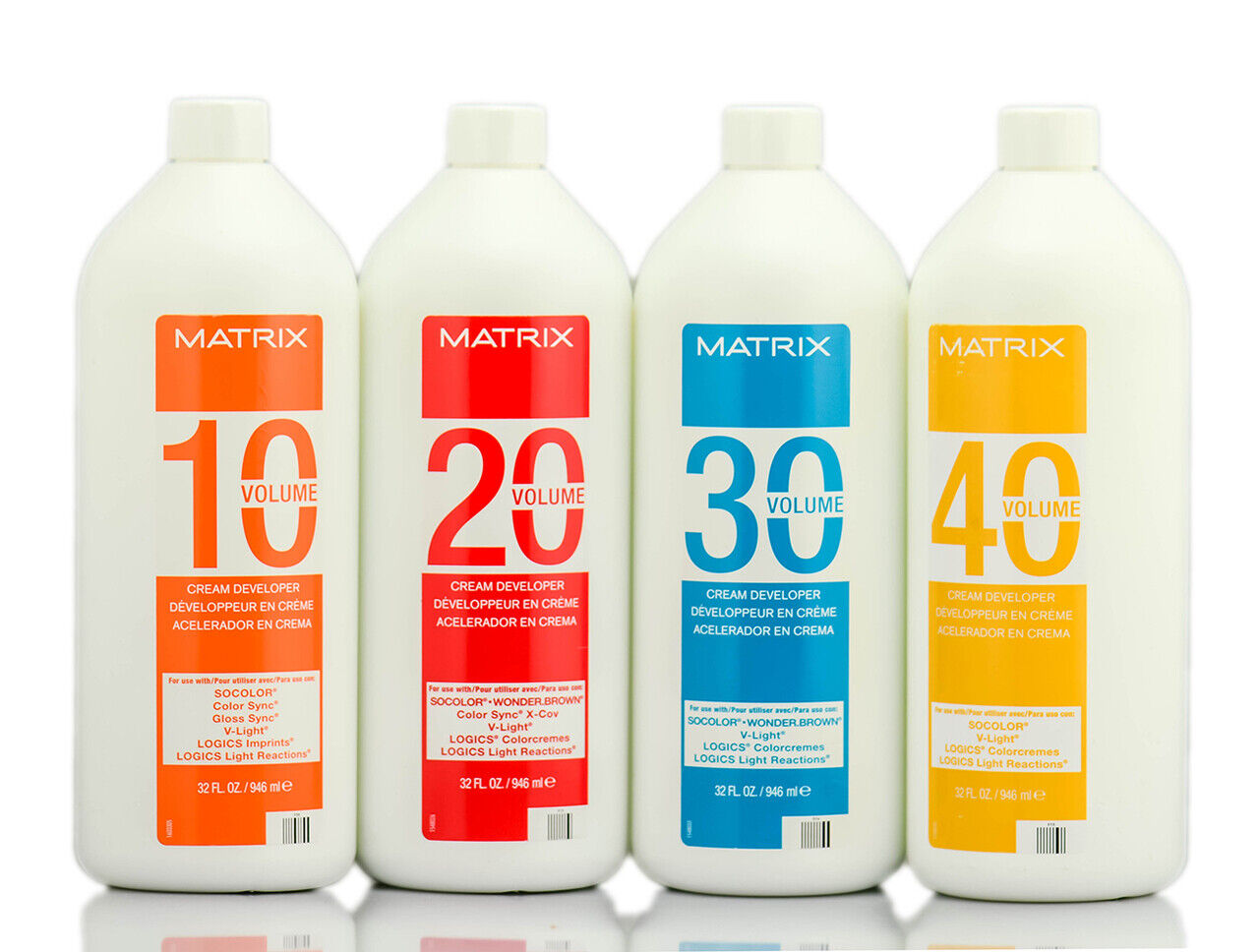 Matrix Cream Developer 10,20,30,40 Volume, 32 fl.oz