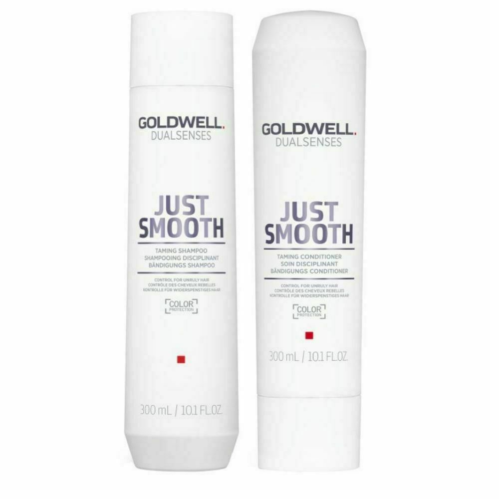 Goldwell Dualsenses Just Smooth Taming Shampoo & Conditioner 10.1oz Duo