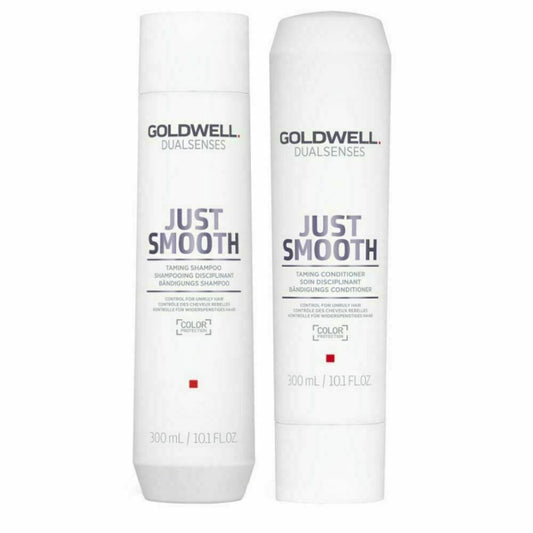Goldwell Dualsenses Just Smooth Taming Shampoo & Conditioner 10.1oz Duo