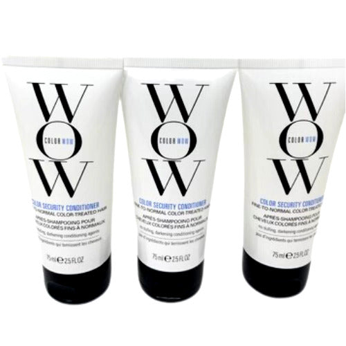 Color Wow Color Security Conditioner for Fine to Normal 2.5 oz. - Pack of 3