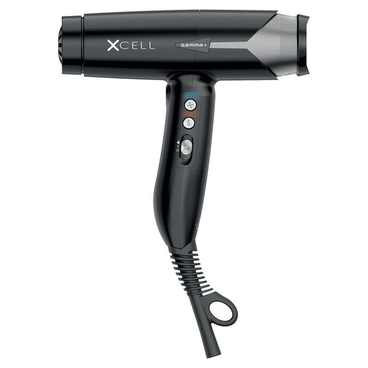 Gamma+ XCELL Hair Dryer - Black ~ Brand New In Box