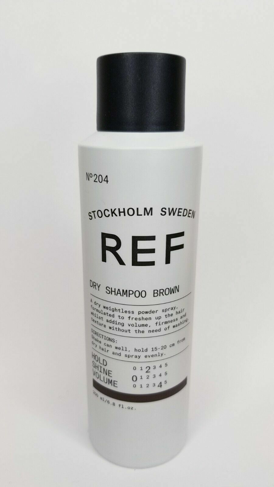 REF Dry Shampoo Brown No. 204 200 ml/6.8 fl.oz.