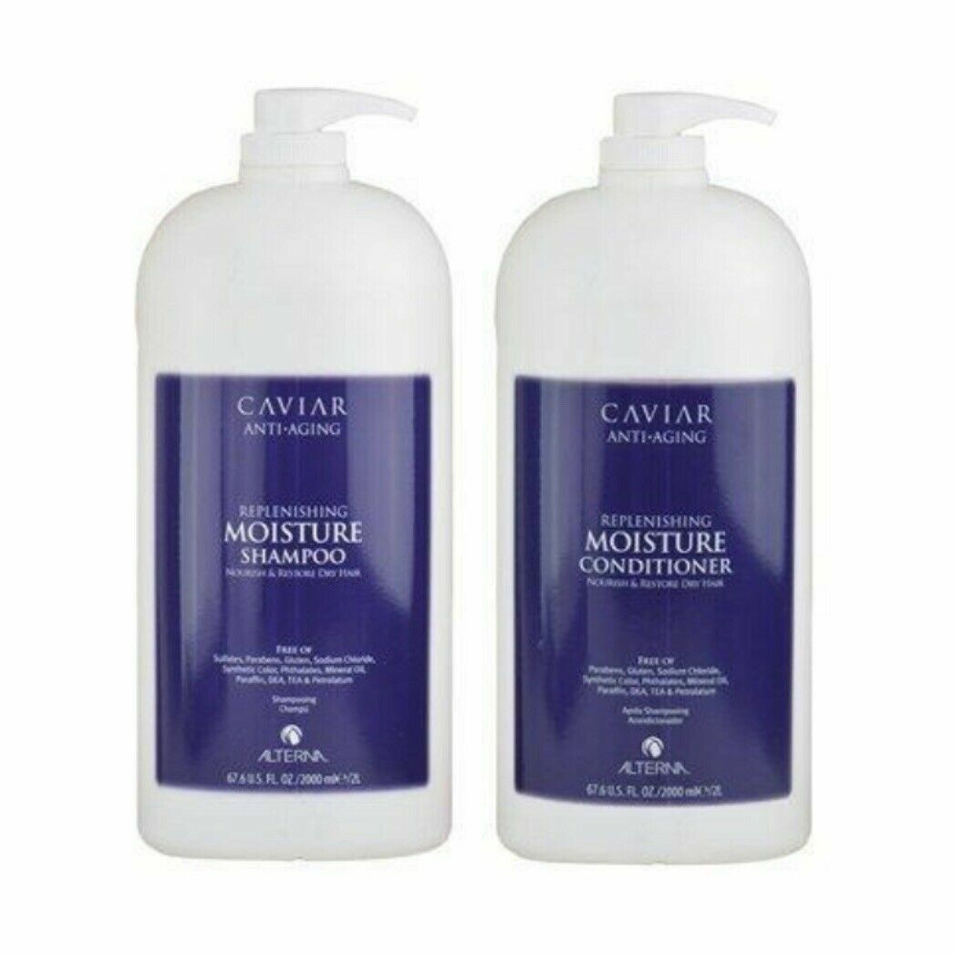 Alterna Caviar Moisture Shampoo Conditioner 67.6 oz DUO DEAL