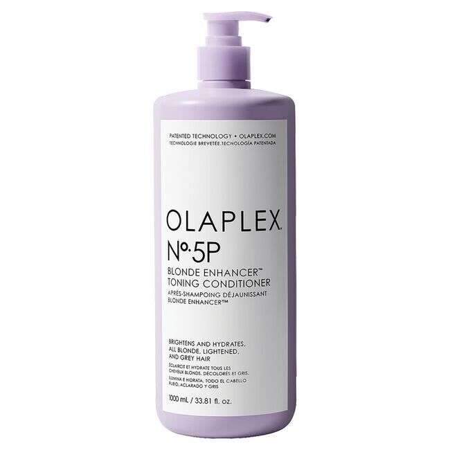 Olaplex No. 4P Blonde Enhancer Toning Purple Shampoo LITER Size 33.8oz