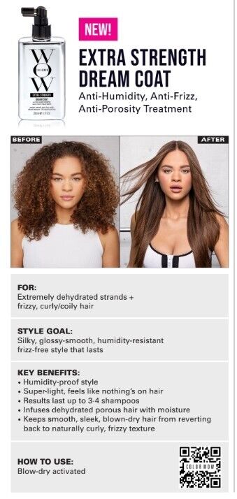 Color Wow Dream Coat Anti-Frizz Treatment 6.7 Fl. Oz Extra Strength ( Brand New