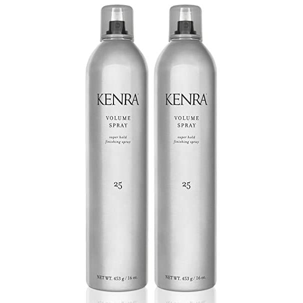 Kenra Volume Spray Hair Spray #25, 55% VOC, 16oz 2-Pack