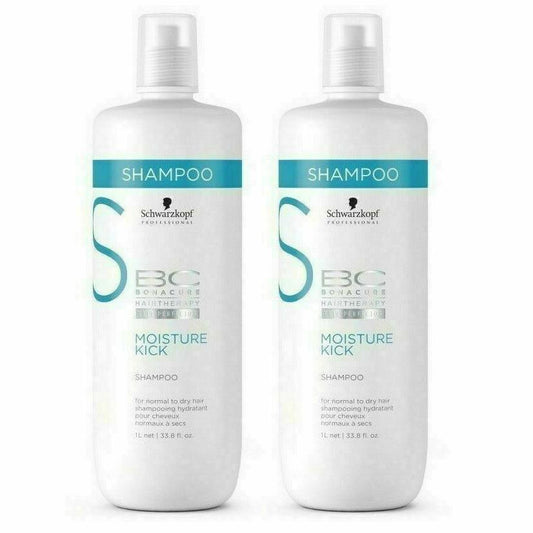 Schwarzkopf BC Moisture Kick Shampoo 33.8 oz 2pack