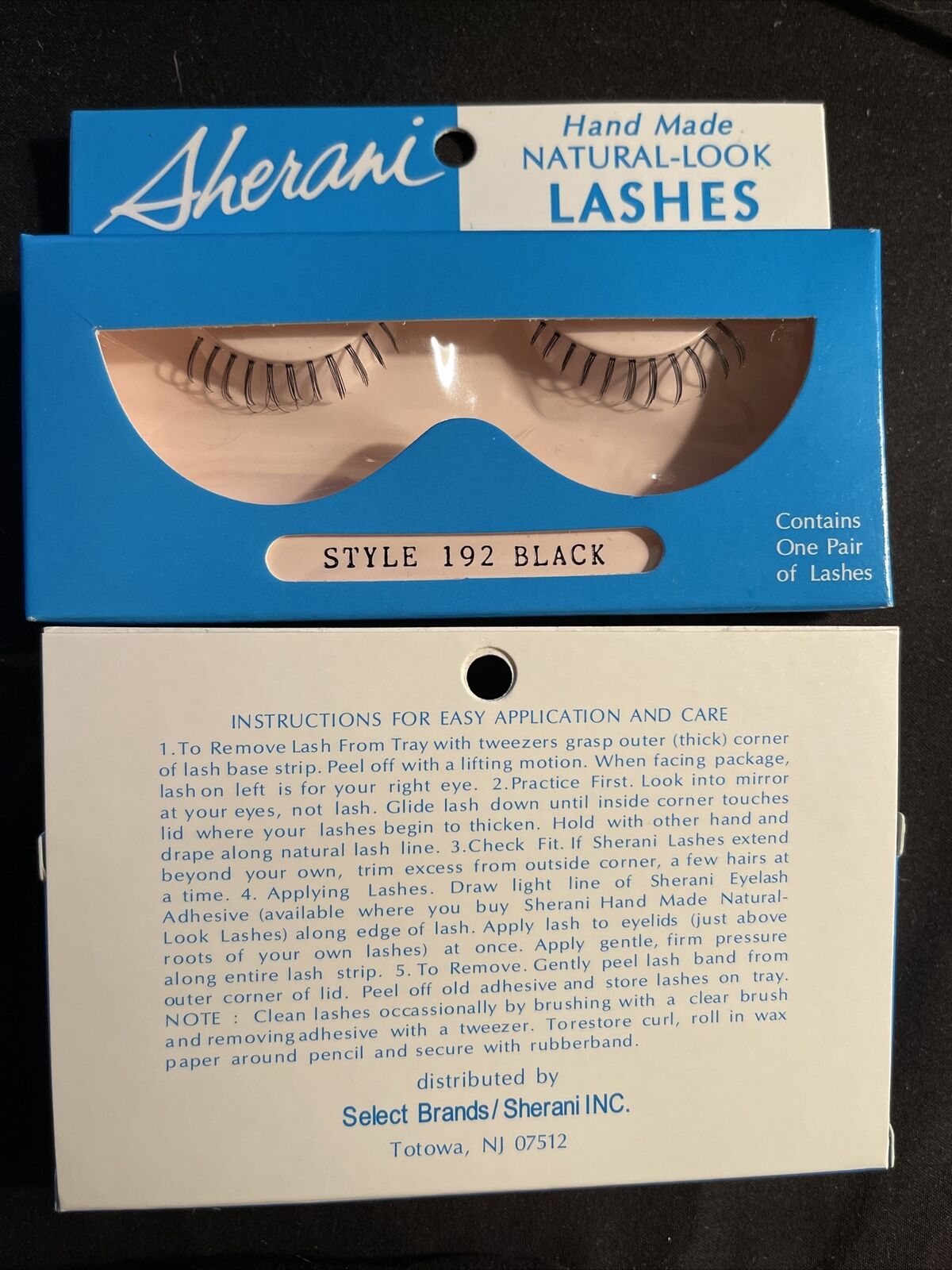 Sherani Eye Lashes Black Style 192 PACK OF 2