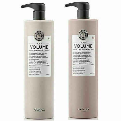 Maria Nila Pure Volume Shampoo Conditioner Duo Pro Size 33.8 oz each