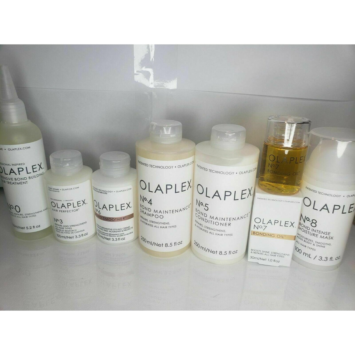 OLAPLEX 0 3 4 5 6 7 8 ( ROYAL FAMILY PACK DEAL ) INCLUDES THE NEW #8 MASK