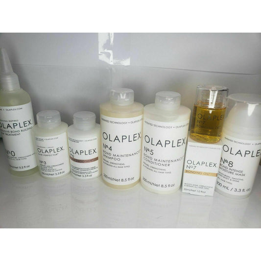 OLAPLEX 0 3 4 5 6 7 8 ( ROYAL FAMILY PACK DEAL ) INCLUDES THE NEW #8 MASK