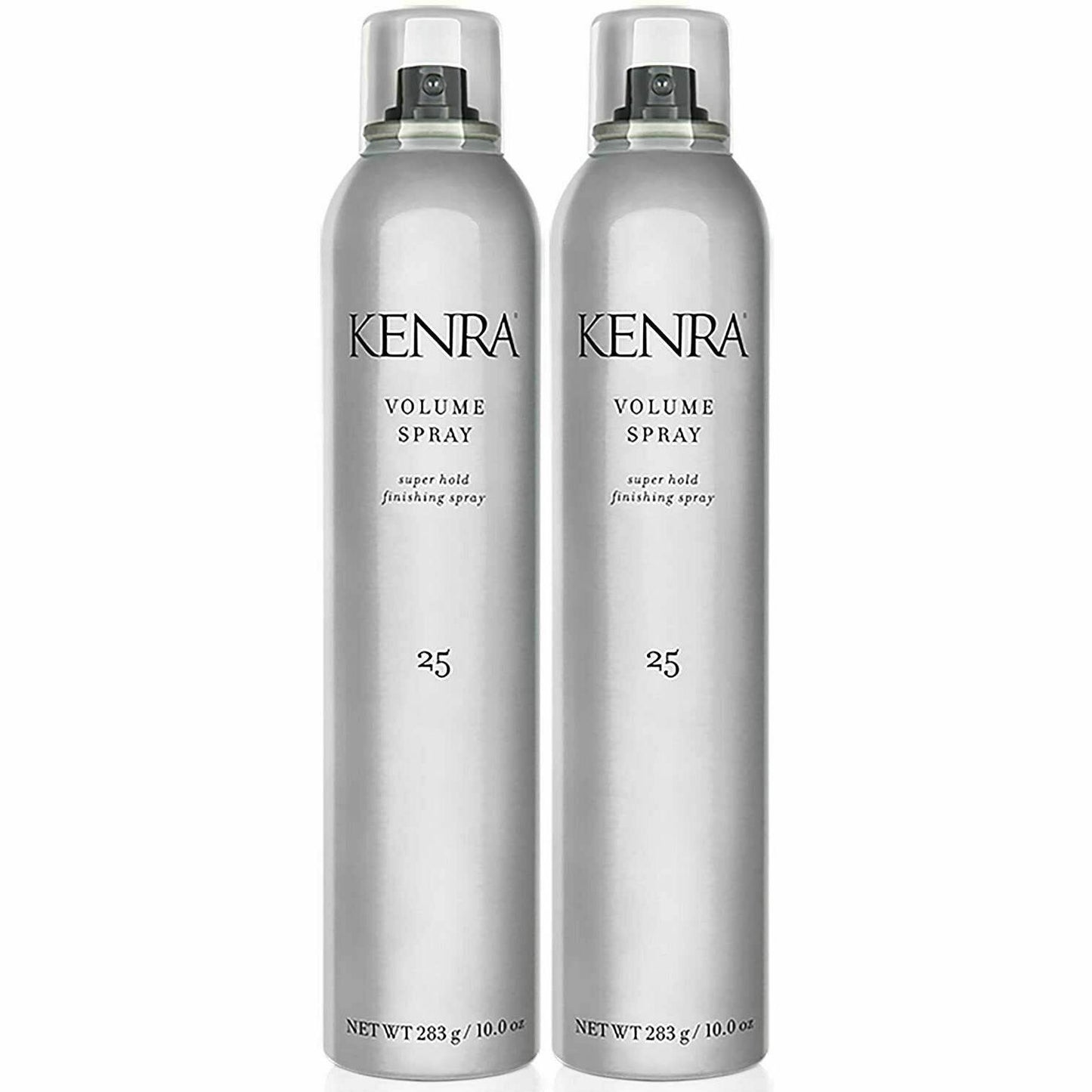 KENRA VOLUME SPRAY 25 SUPER HOLD FINISHING HAIRSPRAY 10 oz 2PK