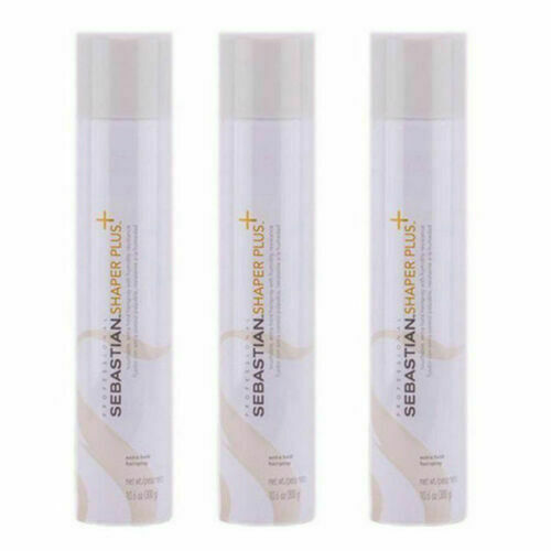 Sebastian Shaper Plus Extra Hold Hairspray 10.6 oz PACK OF 3