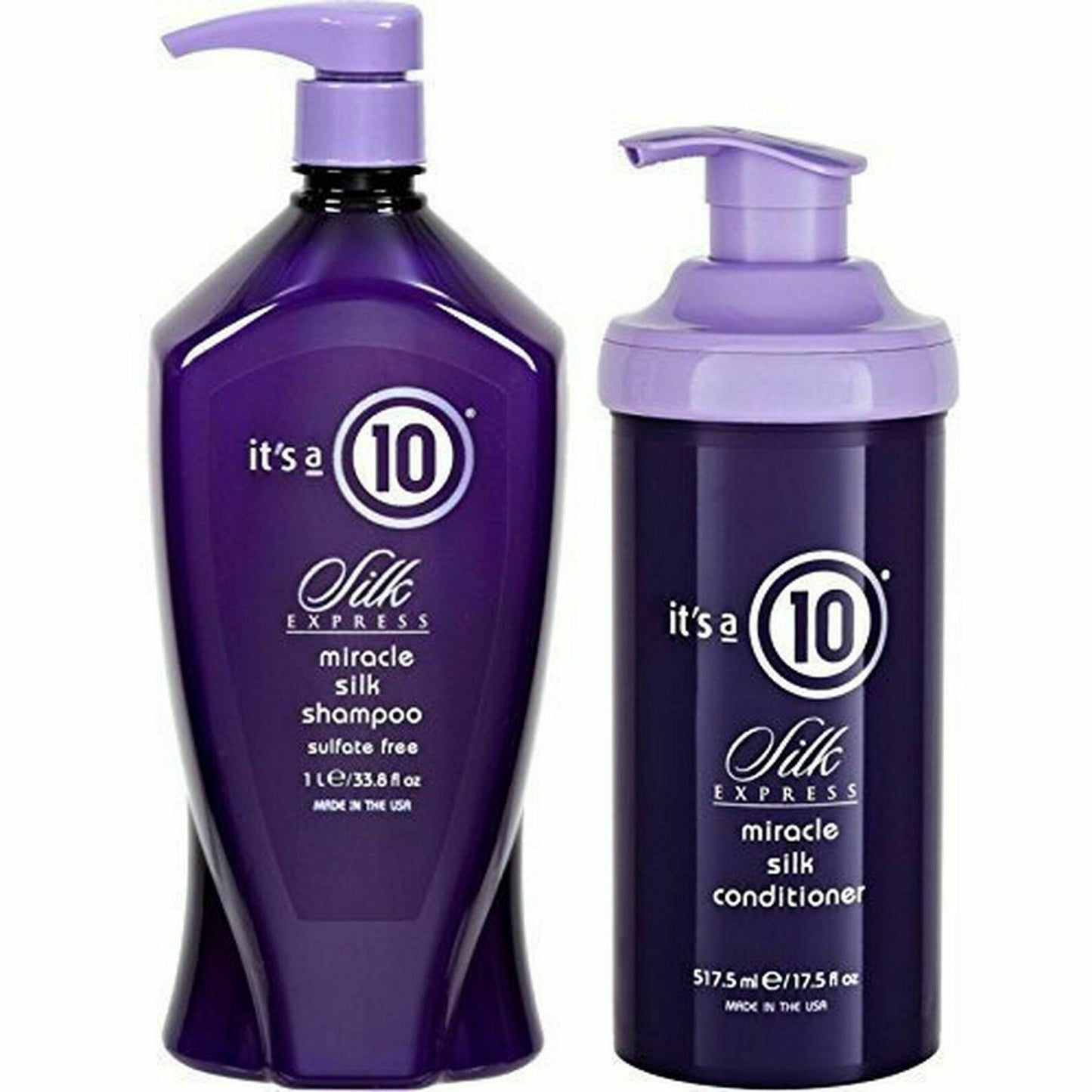 It's a 10 Ten Miracle Silk Express Shampoo 33.8 Oz & Conditioner 17.5 Oz Duo