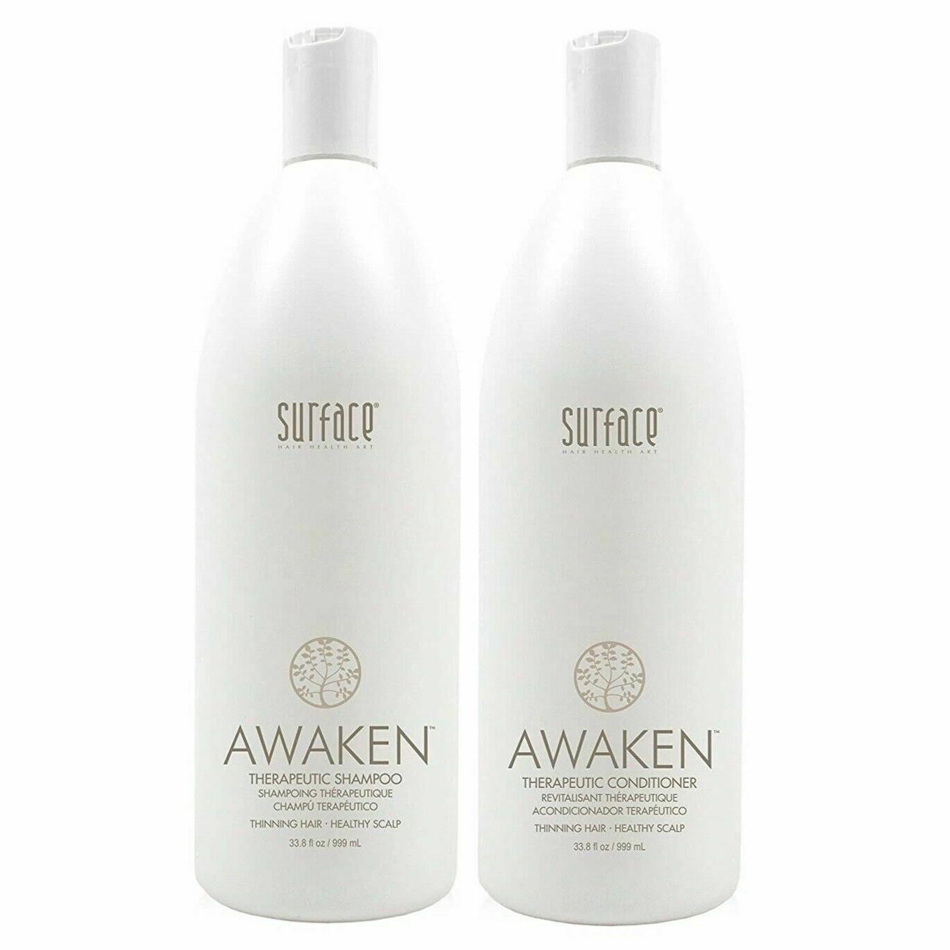 Surface Awaken Therapeutic Shampoo & Conditioner 33.8oz Duo. 100% Authentic