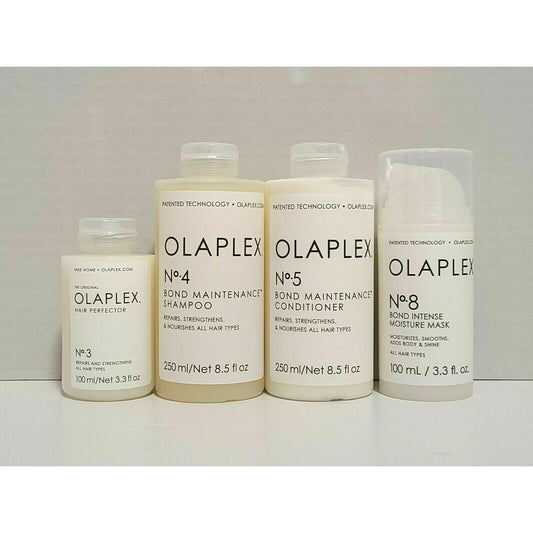 Olaplex Full Set #3, #4, #5, #8 – New, Sealed, Guaranteed Authentic !