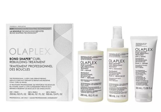 Olaplex Bond Shaper Curl Rebuilding Treatment | 3-Step | Kit