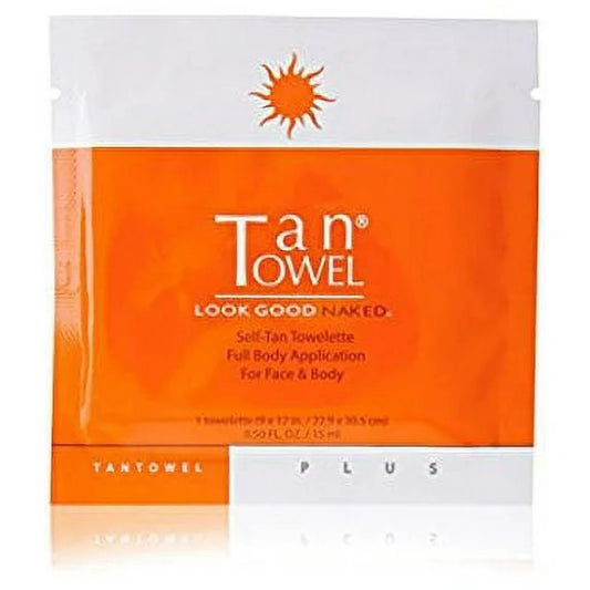 Tan Towel Full Body Plus - 50 pack