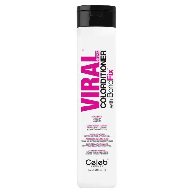 Celeb Luxury- Viral Vivid Magenta Hybrid Toner Conditioner 8.25oz