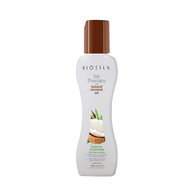 BIOSILK Silk Therapy Coconut Oil Leave-In - 2.26oz