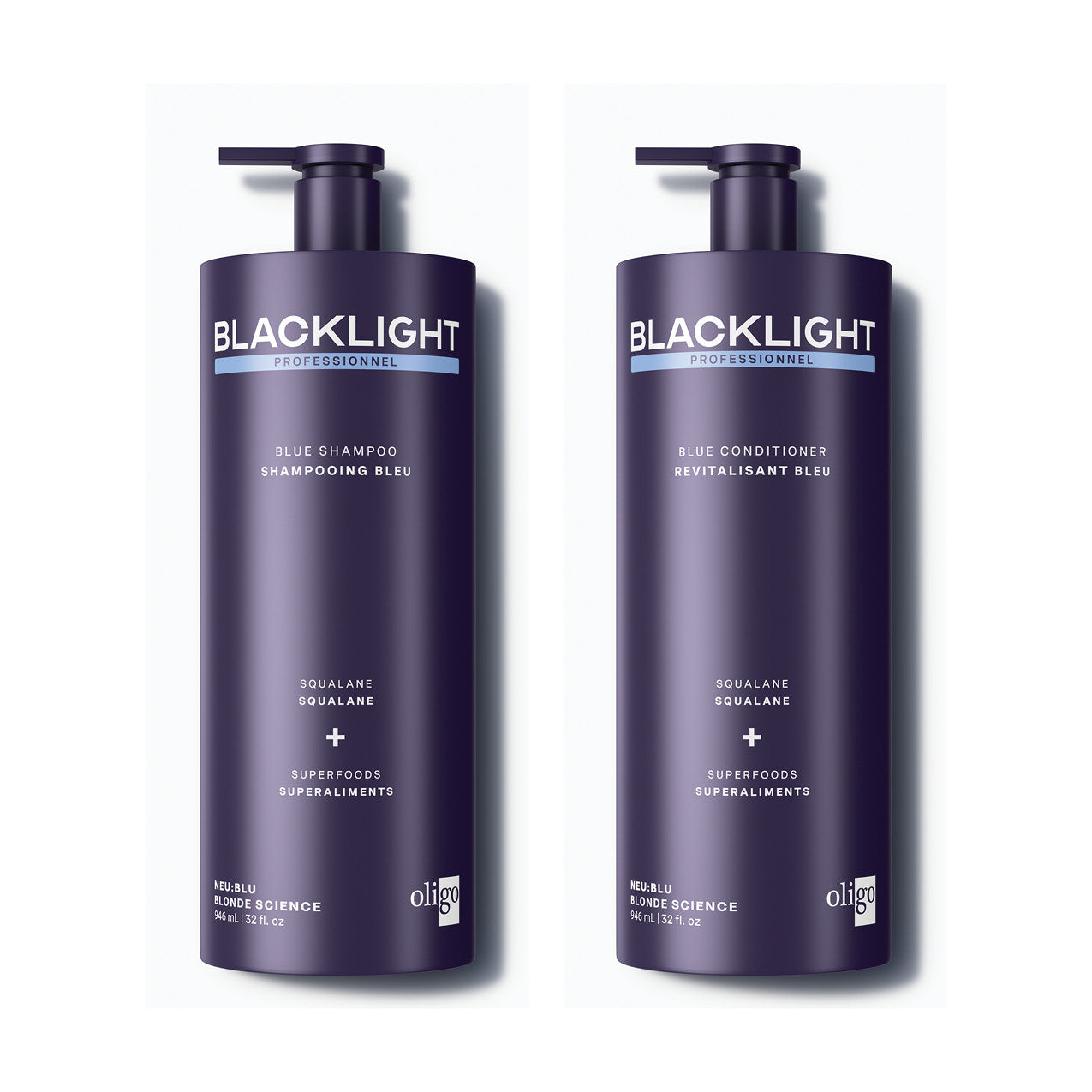 Oligo Blacklight Blonde Science NEU:BLU Pro Liter Duo