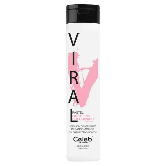 Celeb Luxury VIRAL Colorwash- Pastel Light Pink- 8.25oz.