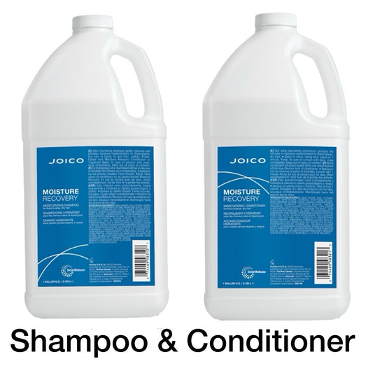 Joico Moisture Recovery Shampoo & Conditioner Gallon 128 oz Duo