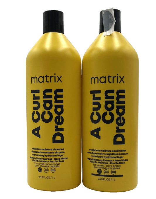 Matrix A Curl Can Dream Weightless Moisture Shampoo & Conditioner 33.8 fl.oz Duo